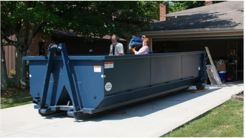 Dumpster rental Geronimo OK for a moving cleanout