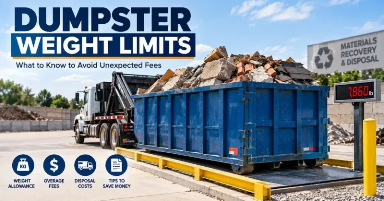 Dumpster Weight Limits