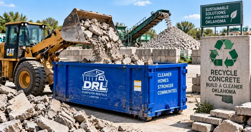 Concrete recycling and crushed concrete in Oklahoma